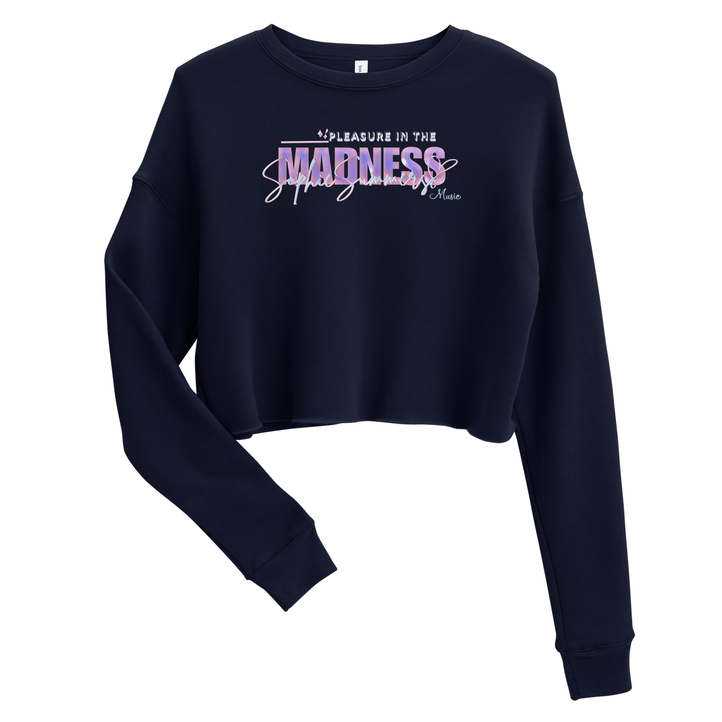 Sophie Summers Crop Sweatshirt - Pleasure In The Madness